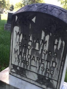 A time-weathered headstone looks more storied and beautiful for the wear. 